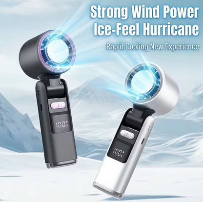Portable Bladeless Turbo Fan — Instant Cool, Anywhere You Go