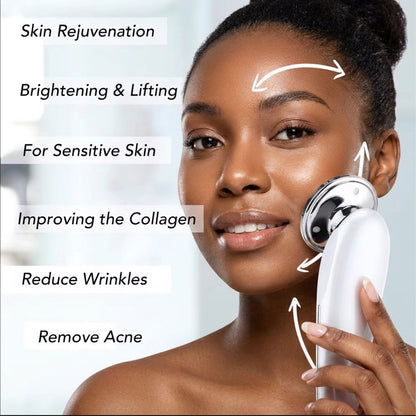 Anti-Aging Beauty Device Black Woman Benefits Rejuvenation Brightening - Beauty by Ouria | Femme Noire Rajeunissement