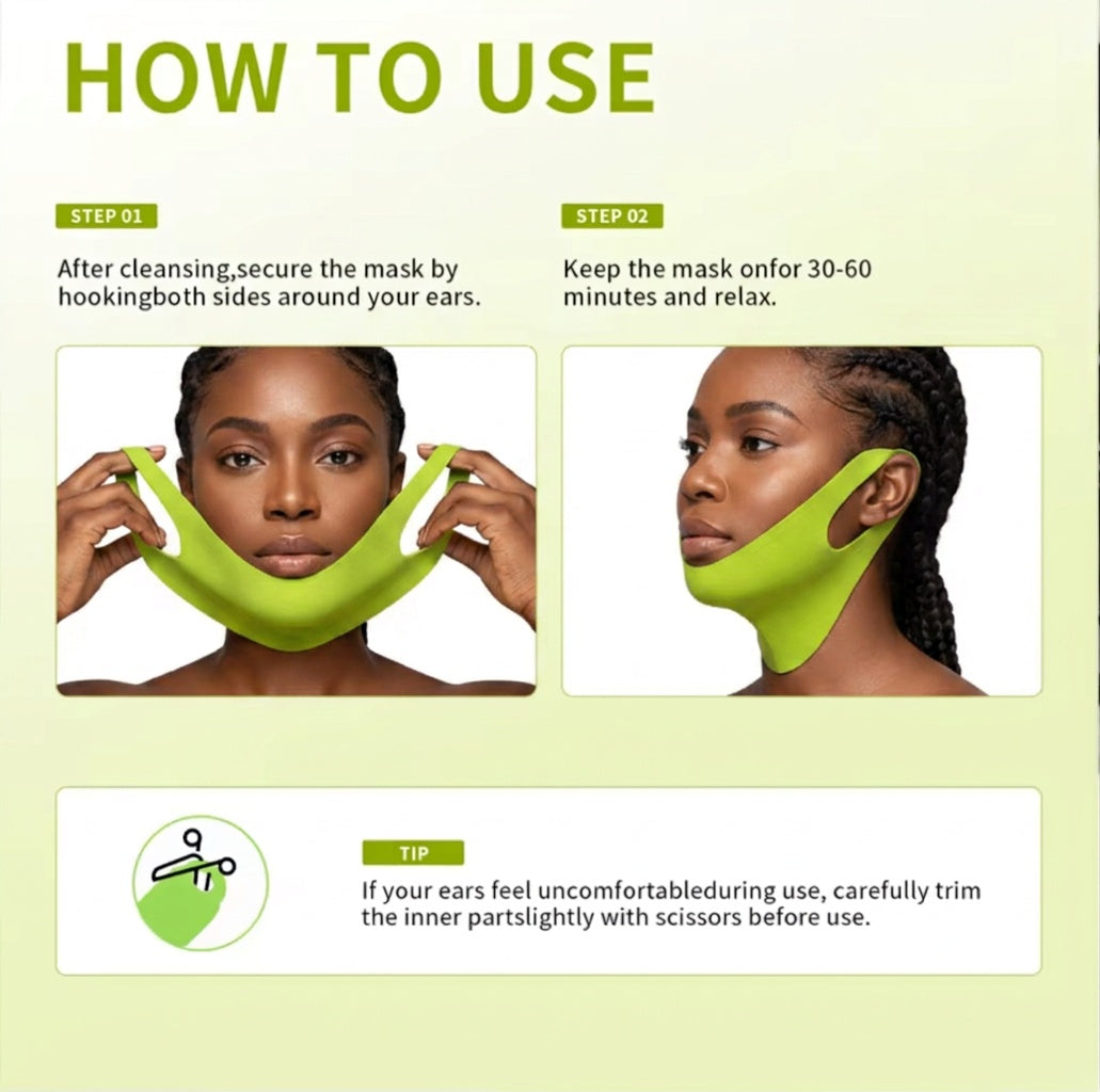 Cactox V-Lift Mask How To Use Step By Step - Beauty by Ouria | Comment Utiliser