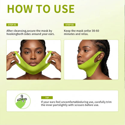 Cactox V-Lift Mask How To Use Step By Step - Beauty by Ouria | Comment Utiliser