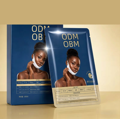 V-Lift Firming Lifting Mask Box and Sachet - Beauty by Ouria | Masque Raffermissant Lifting Visage Mâchoire