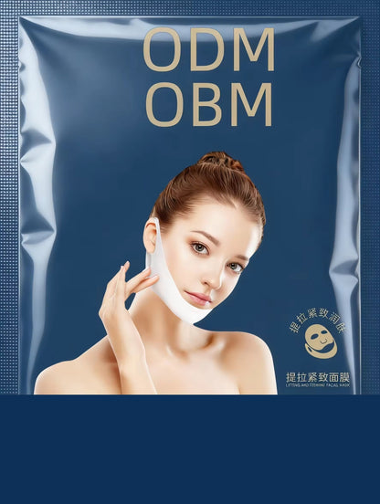 V-Lift Firming Mask Single Sachet Close-Up - Beauty by Ouria | Masque Lifting Sachet Détail